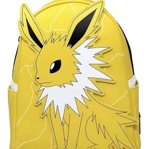NWT Loungefly X Pokemon Glow In The Dark Jolteon 135 Mini Backpack